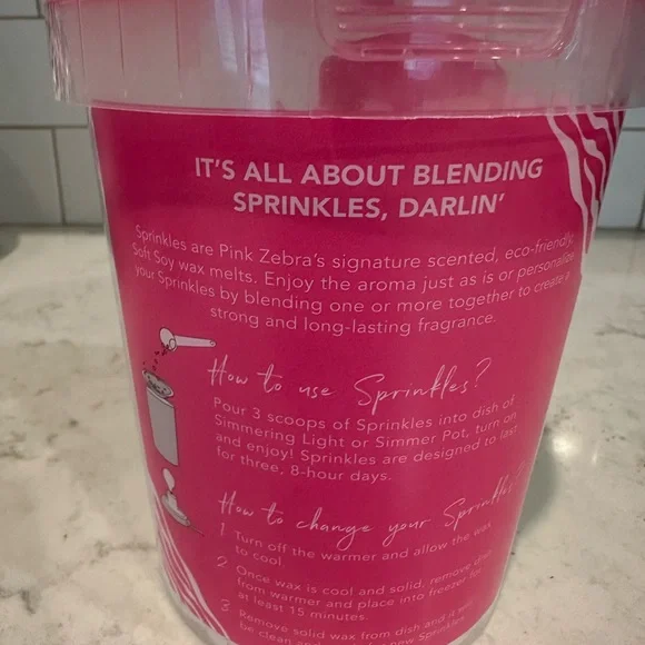 Pink Zebra - Air Care Sprinkles 16 oz - Picture 3 of 3